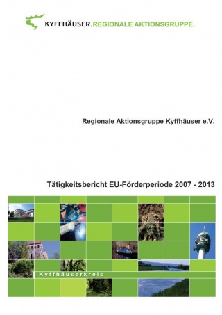 Tätigkeitsbericht RAG Kyffhäuser - Deckblatt